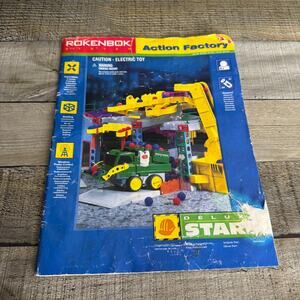 Rokenbok System Action Factory Deluxe Start Play Set Booklet Only